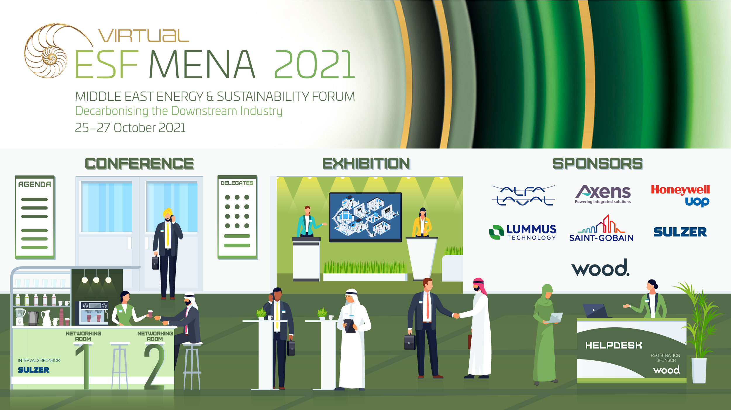 ESF MENA Virtual 2021 Lobby