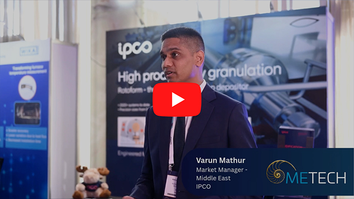 JVarun Mathur, Market Manager - Middle East at IPCO - video testimonial